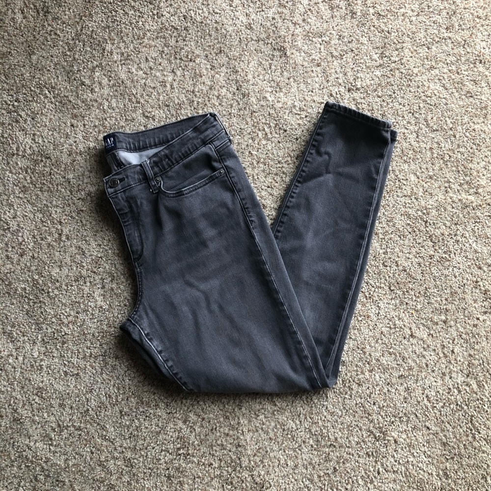 GAP Gray True Skinny Jeans, size 32R